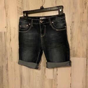 Kids Blue Jean Shorts